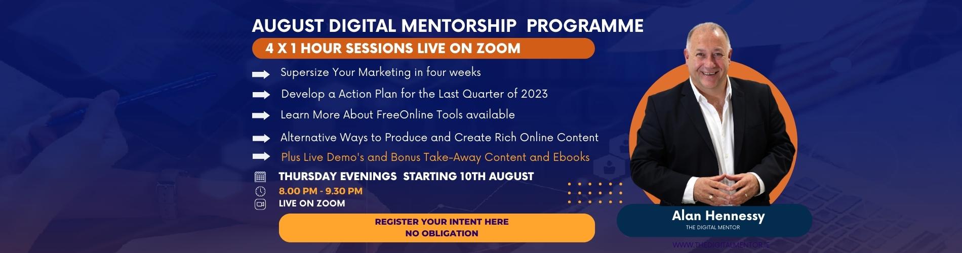 August Digital Mentorship Programme